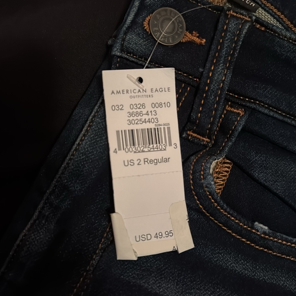 American Eagle Outfitters Indigo Denim Jeans - Picture 8 of 8
